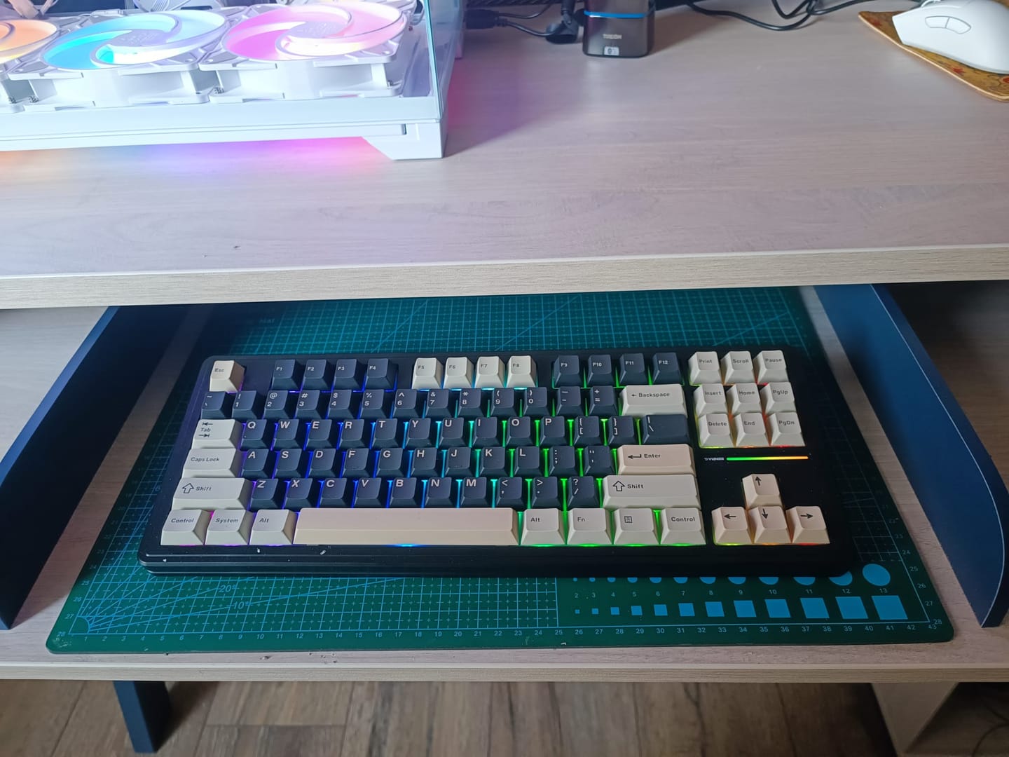 Customer photo review of YUNZII YZ87 Mekanik Klavye