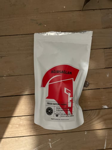 Customer photo review of Ağırsağlam Kahve 250 gr.