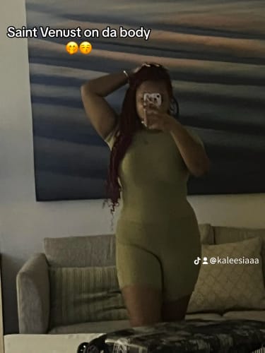 Customer photo review of Rib Lounge Short Sleeve - Moss