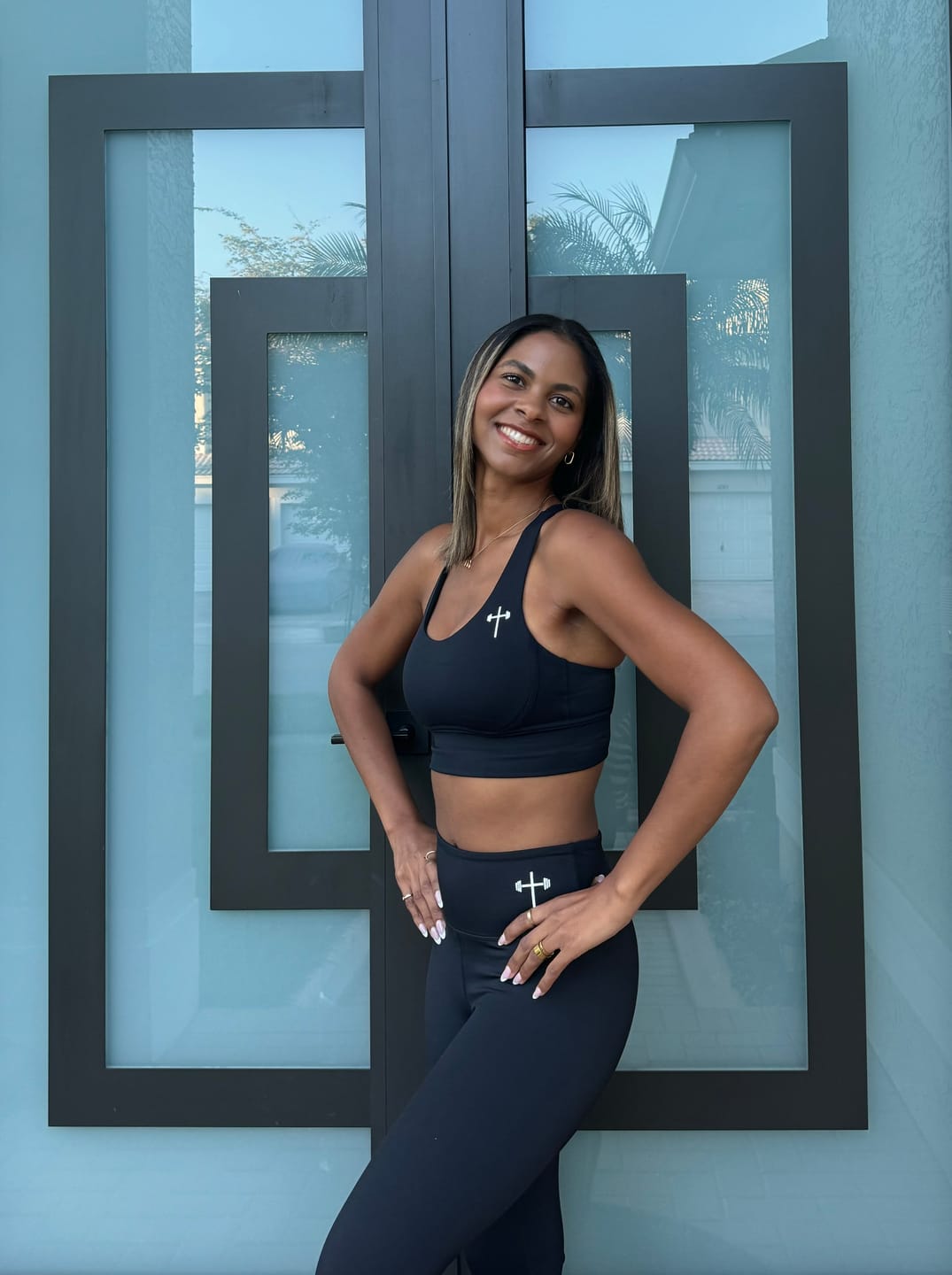 Customer photo review of Essential Sports Bra