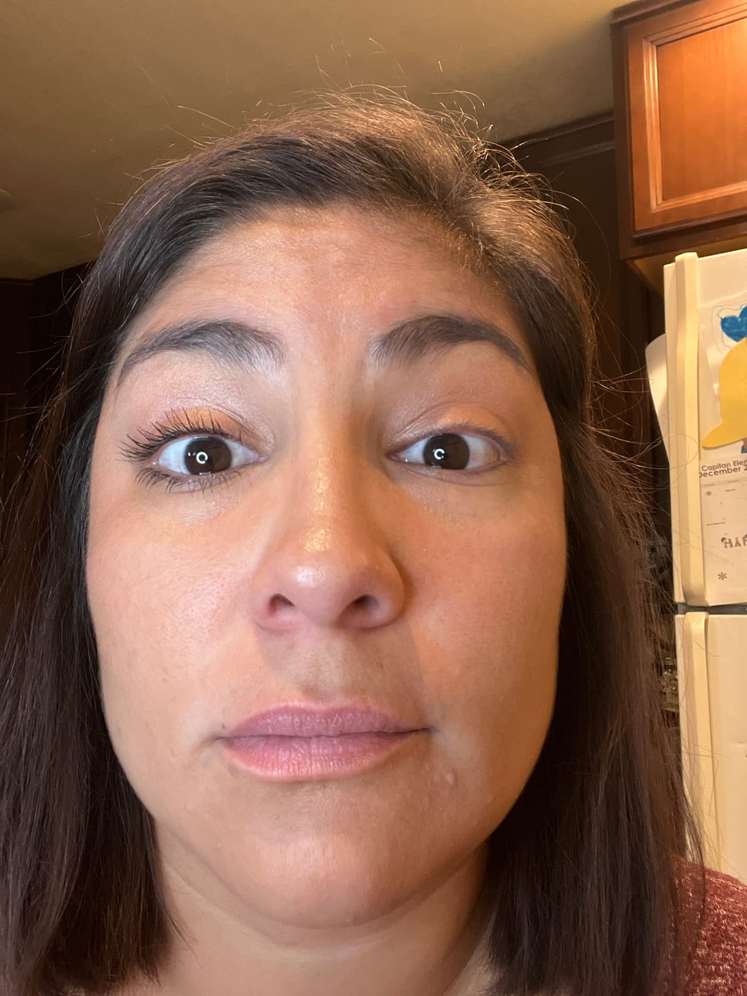 Customer photo review of Everlasting Growth Serum Mascara