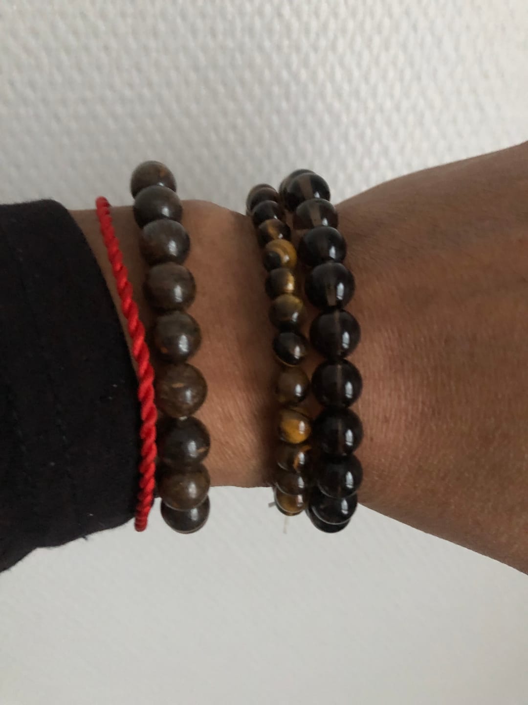 Customer photo review of Bracelet Oeil de Tigre 6mm