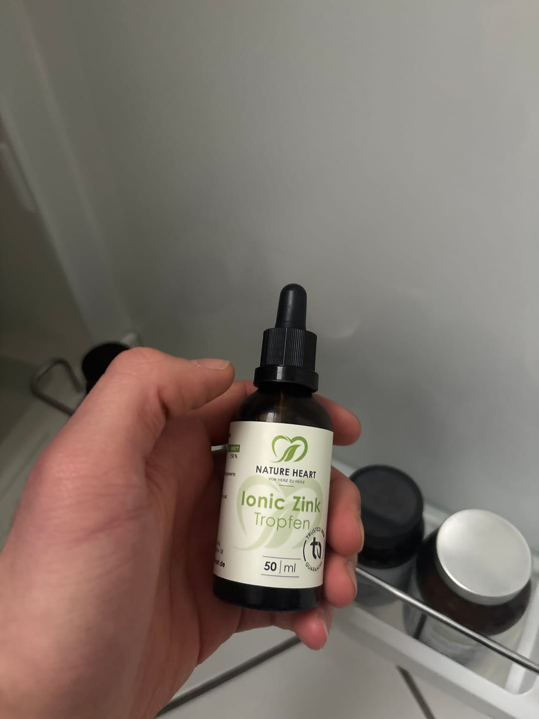 Customer photo review of Ionic Zink Tropfen