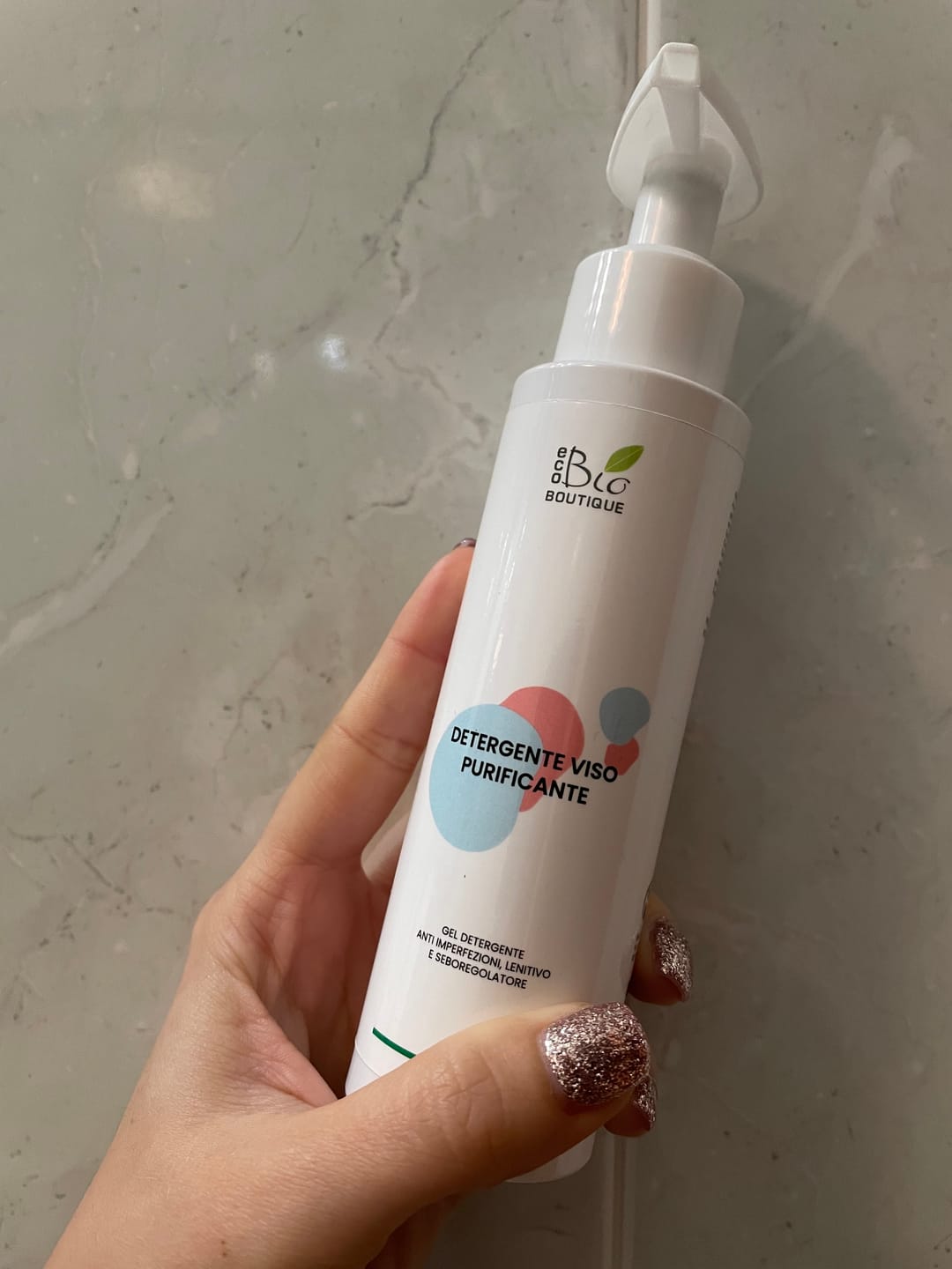 Customer photo review of Detergente Viso Purificante