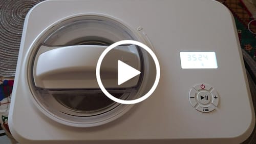 Customer video review of Fully Automatic Ice Cream Maker IC3908