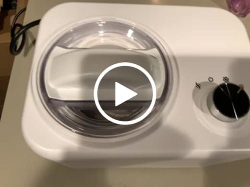 Customer video review of Fully Automatic Ice Cream Maker IC3908