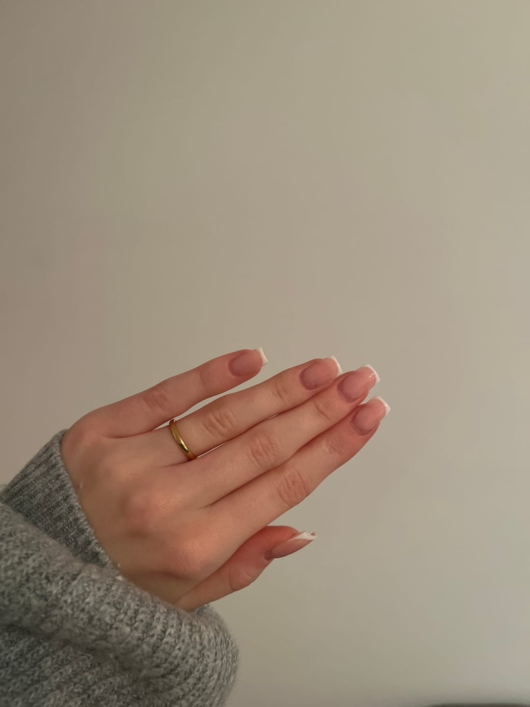 Customer photo review of Thin Lena Ring | 18K vergoldet