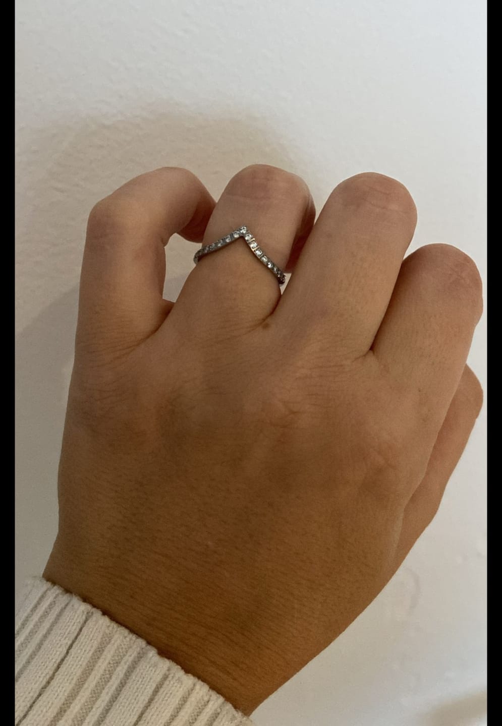 Customer photo review of Crown Ring | 18K vergoldet