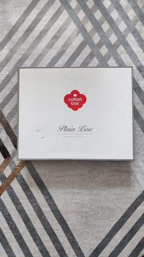 Customer photo review of Cotton Box Emboss Çift Kişilik Battaniye Antrasit