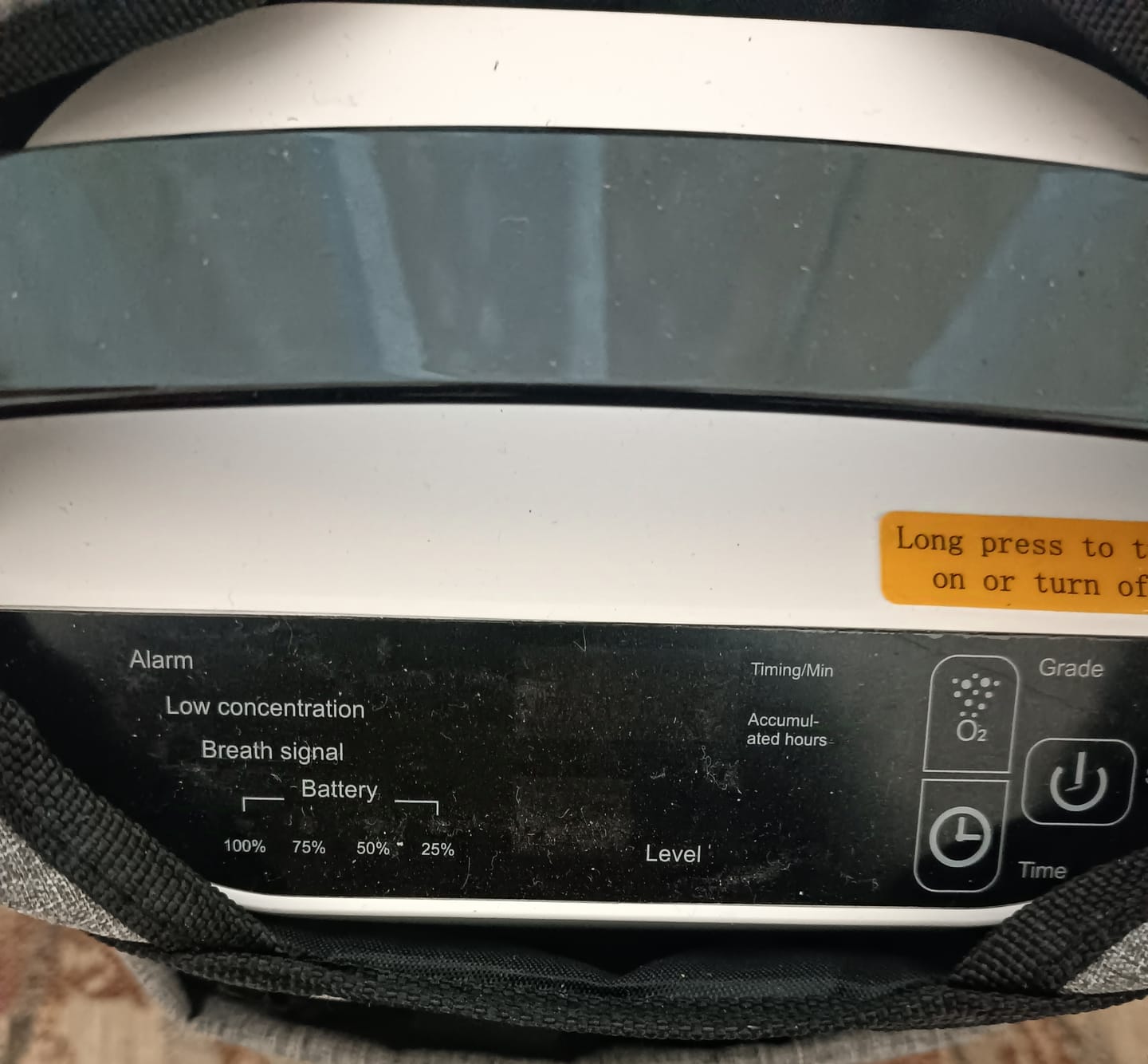 Customer photo review of VARON 5L Pulse Flow Portable Oxygen Concentrator VP-1