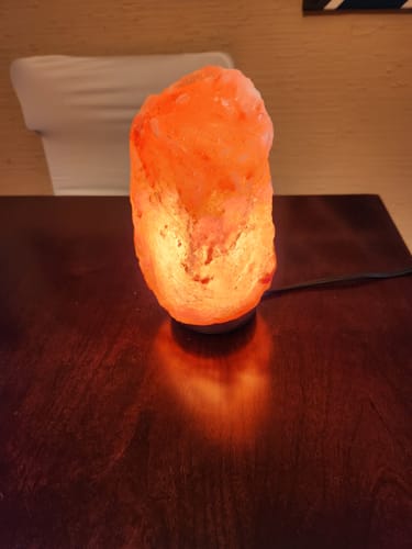 Customer photo review of Original Himalayan Salt Lamp (Large)