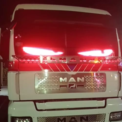 Customer photo review of LED Windshield Eyes For Car And Truck