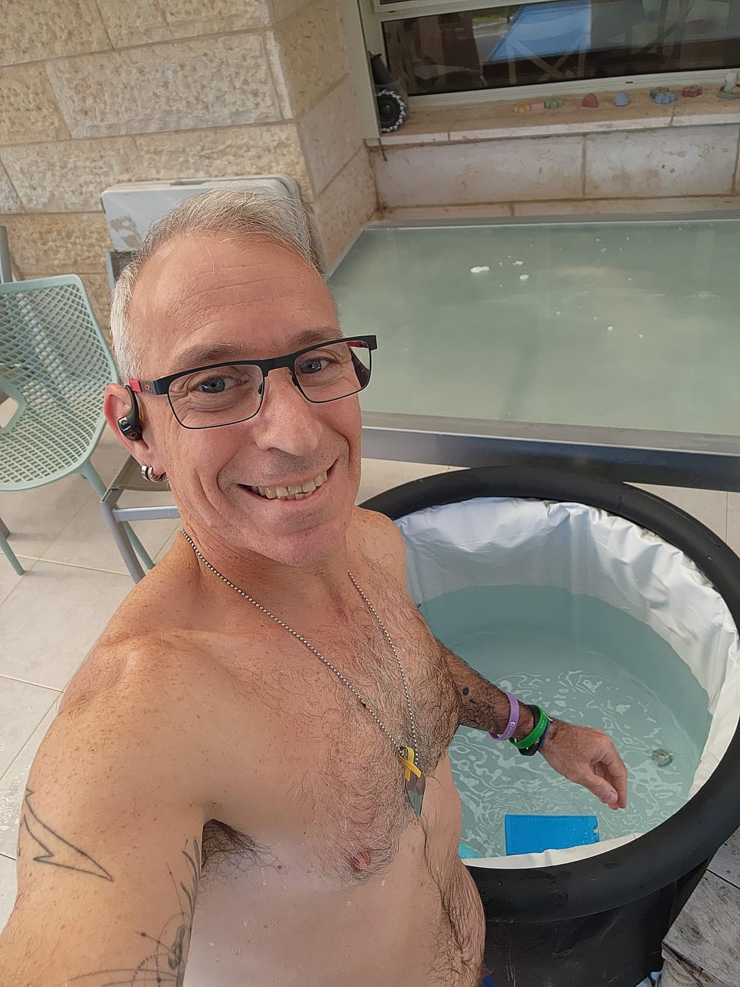 Customer photo review of CHILLPOD - אמבטיית קרח