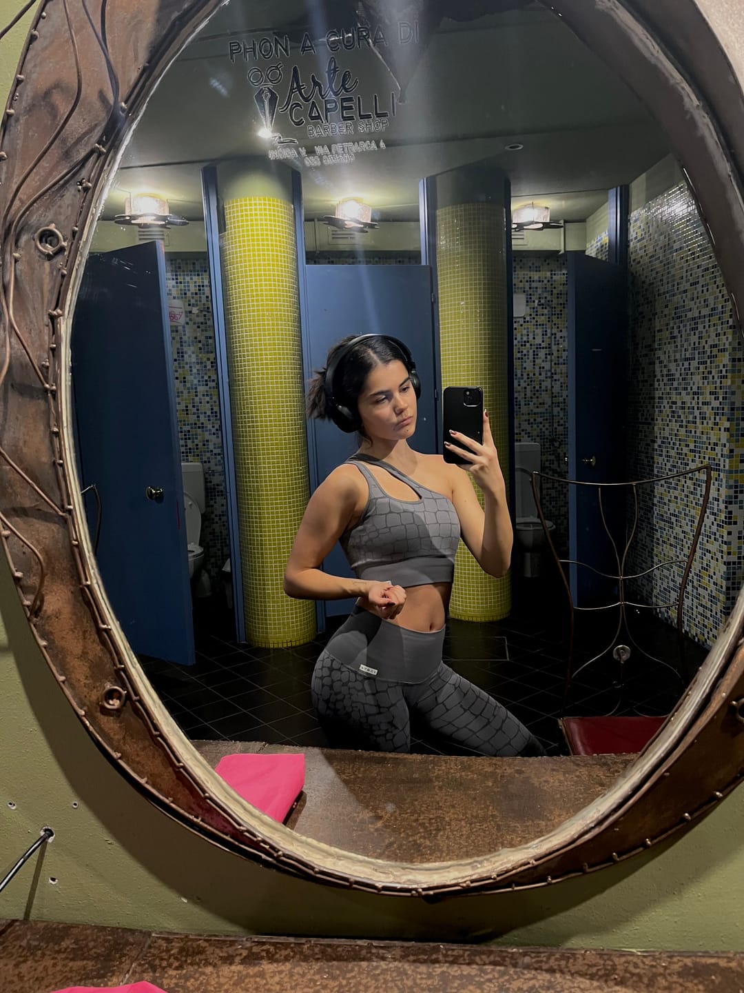 Customer photo review of Leggings All-up Grigio Ira Cocco