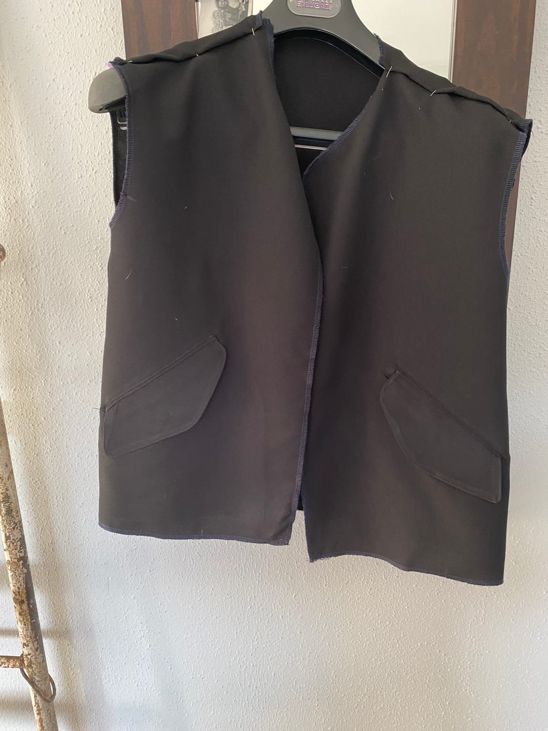 Customer photo review of Plain Polyester Suiting Fabric