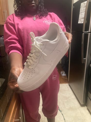 Customer photo review of Air Force 1 Triple White