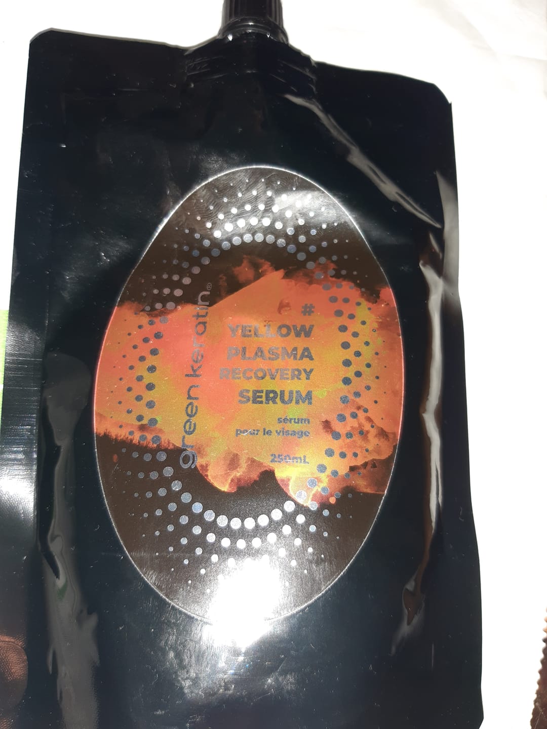 Customer photo review of YELLOW PLASMA – Sérum Réparateur pour le visage #FF