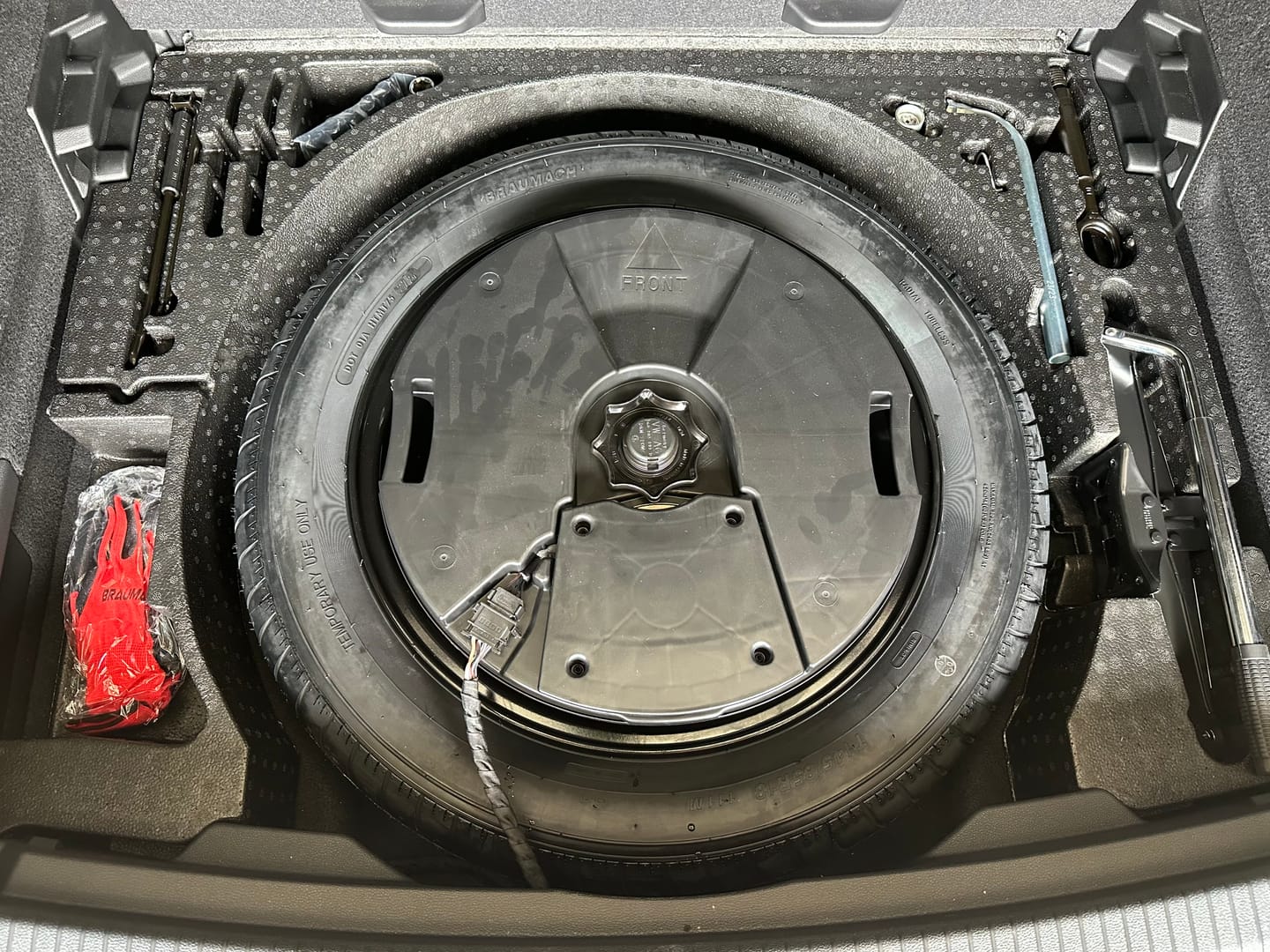Customer photo review of VW TIGUAN Incl R Models Space Saver Spare Wheel - HUB CENTRIC - Braumach Spare Wheel Kit All Models - 2020-2026