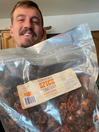 Customer photo review of Habanero Peppers