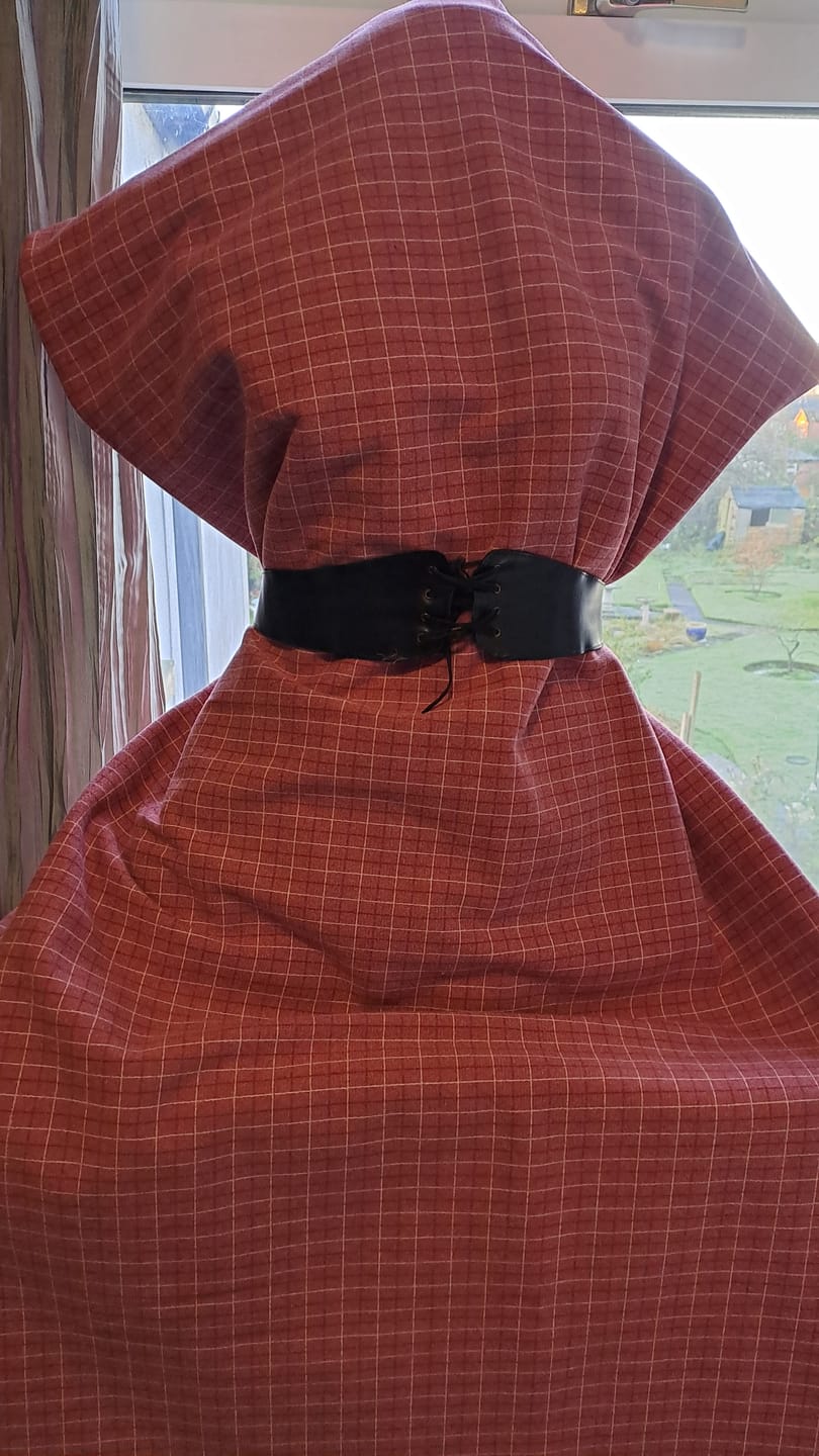 Customer photo review of Checkered Soft Wool Touch Fabric