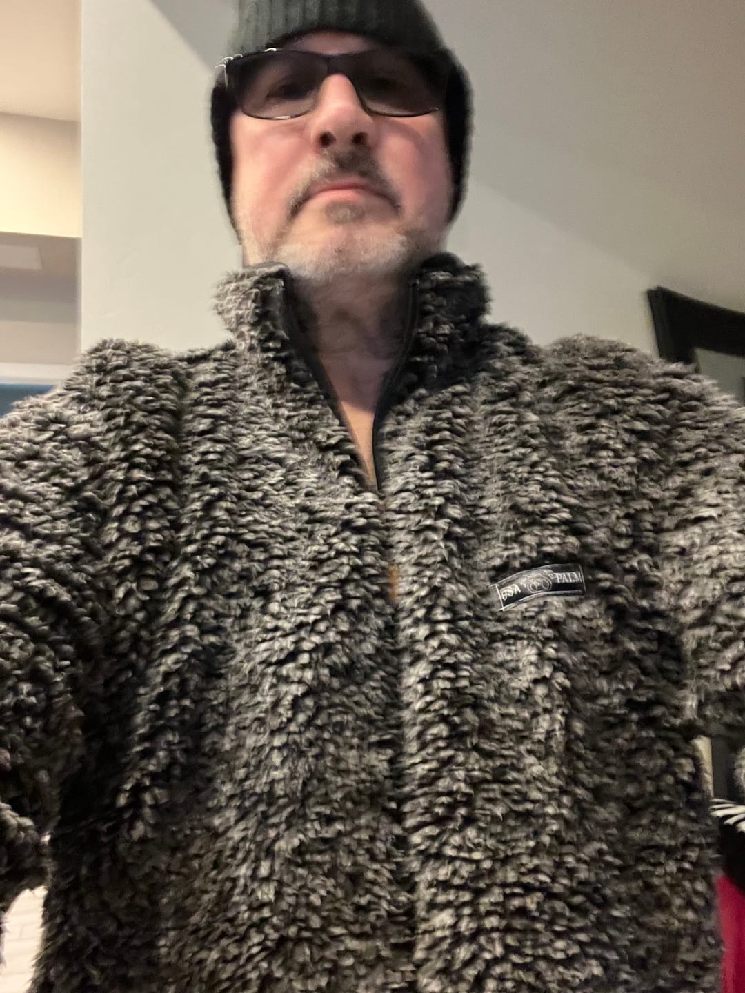 Customer photo review of Reversible Sherpa Full Zip
