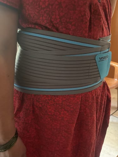 Customer photo review of Lumbocare (Lumbo Sacral Belt) | Provides Support to the Lower Back | Pain solution for Back and Abdomen (Grey)