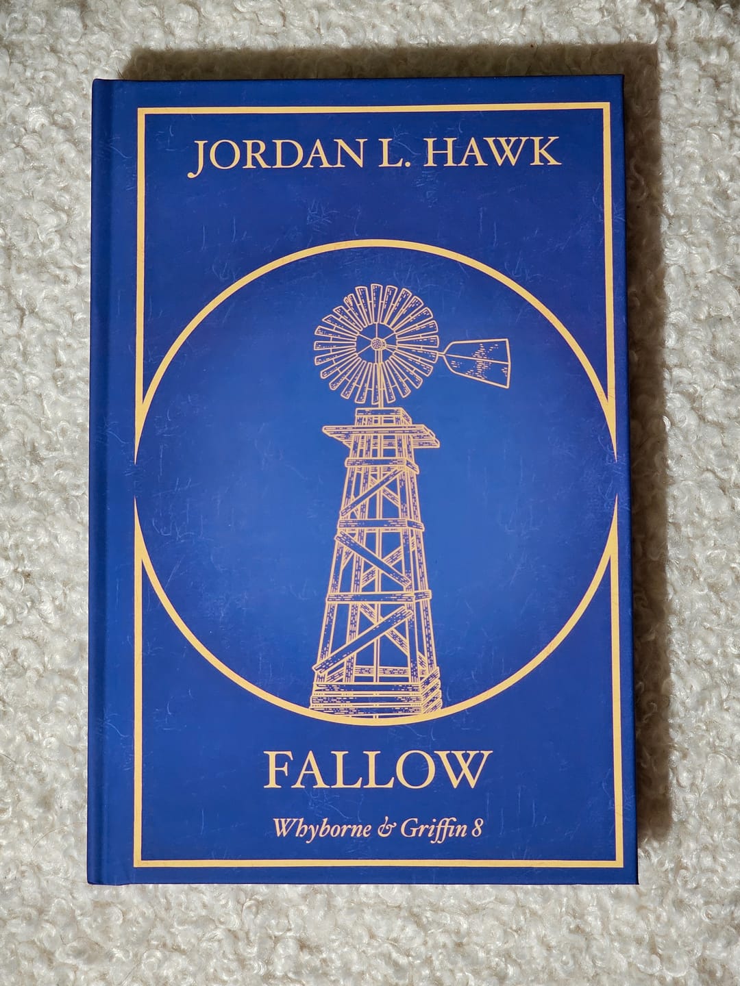 Customer photo review of Fallow (Whyborne & Griffin 8) - HARDCOVER