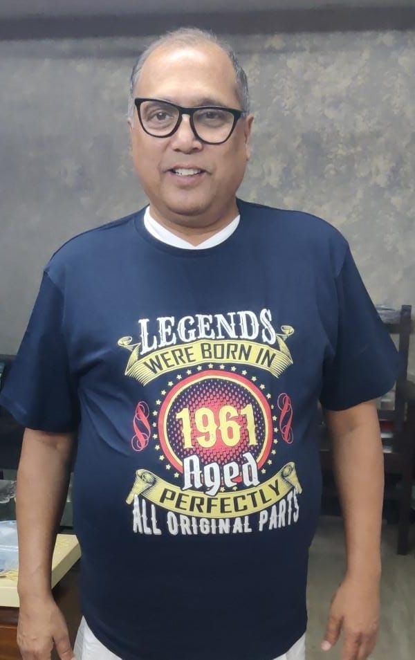 Customer photo review of Legends Are Born in 1961 Classic T-Shirt
