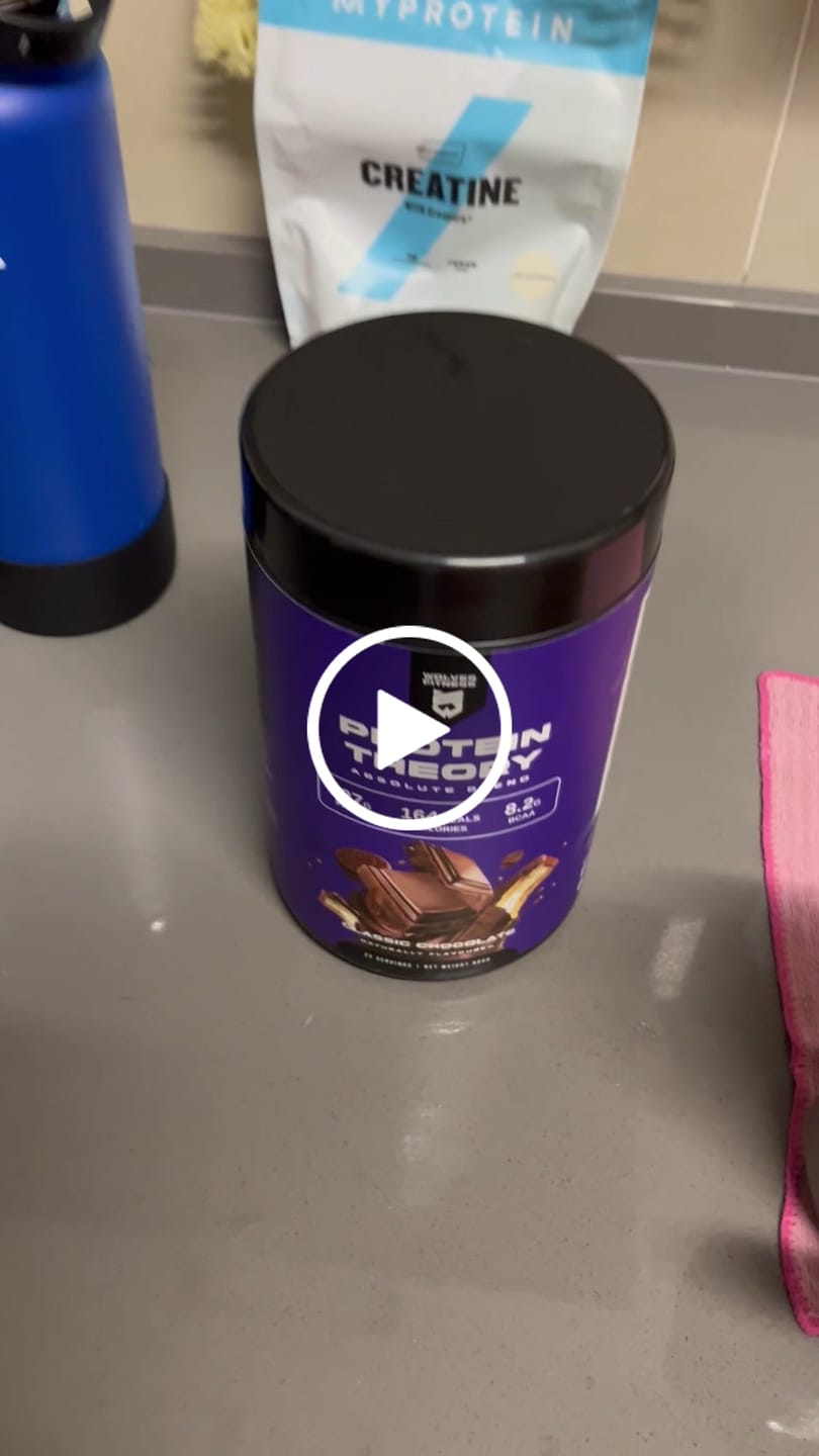 Customer video review of [900g Tub] PROTEIN THEORY - Absolute Blend (CLASSIC CHOCOLATE)