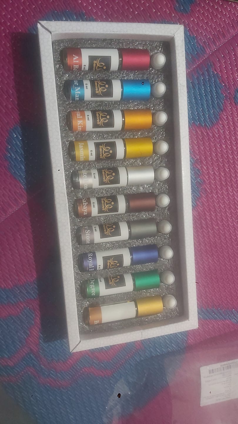 Customer photo review of Ibadat Combo (10 x 06Ml : Pack of 10)