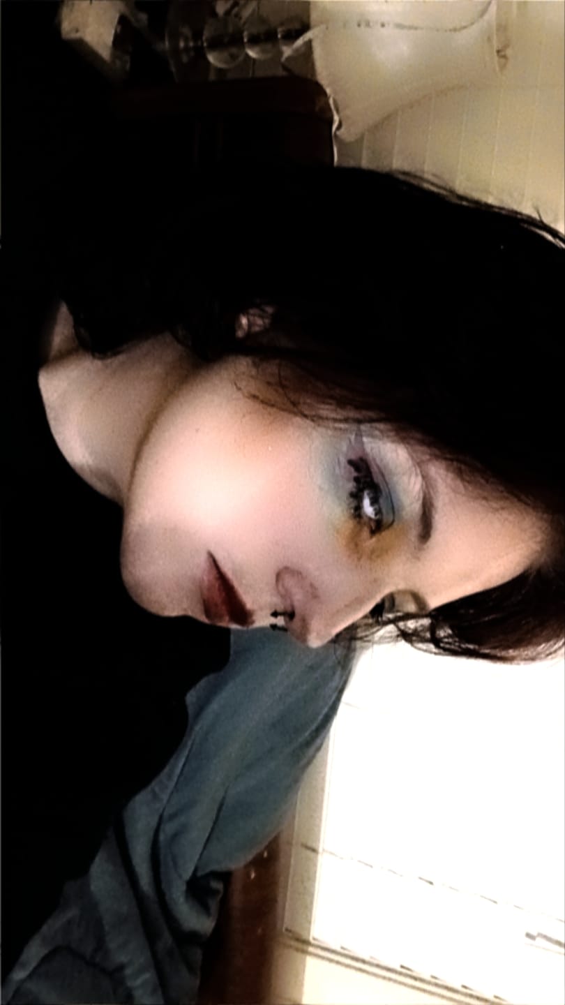 Customer photo review of Zombie White Screen Halloween Lens