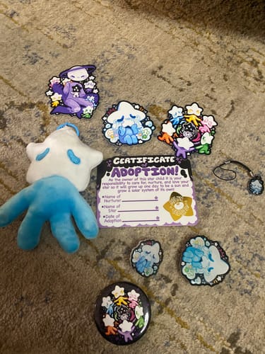 Customer photo review of Adopt a Star Baby Plush Blind Box