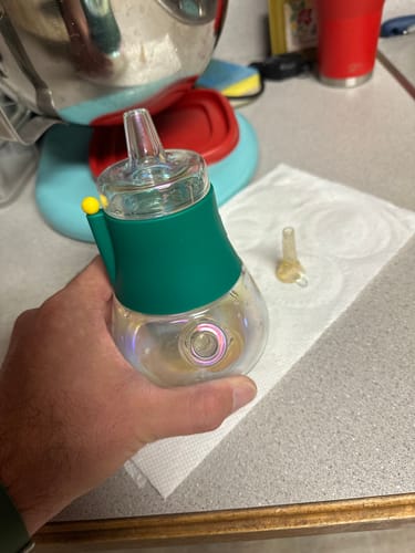 Customer photo review of Bubbler Base Iridescent