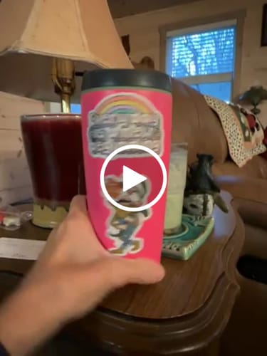 Customer video review of Mama Bear Sticker - Yellow