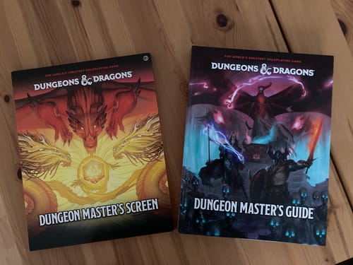 Customer photo review of D&D Dungeon Master's Guide 2024 - ENG