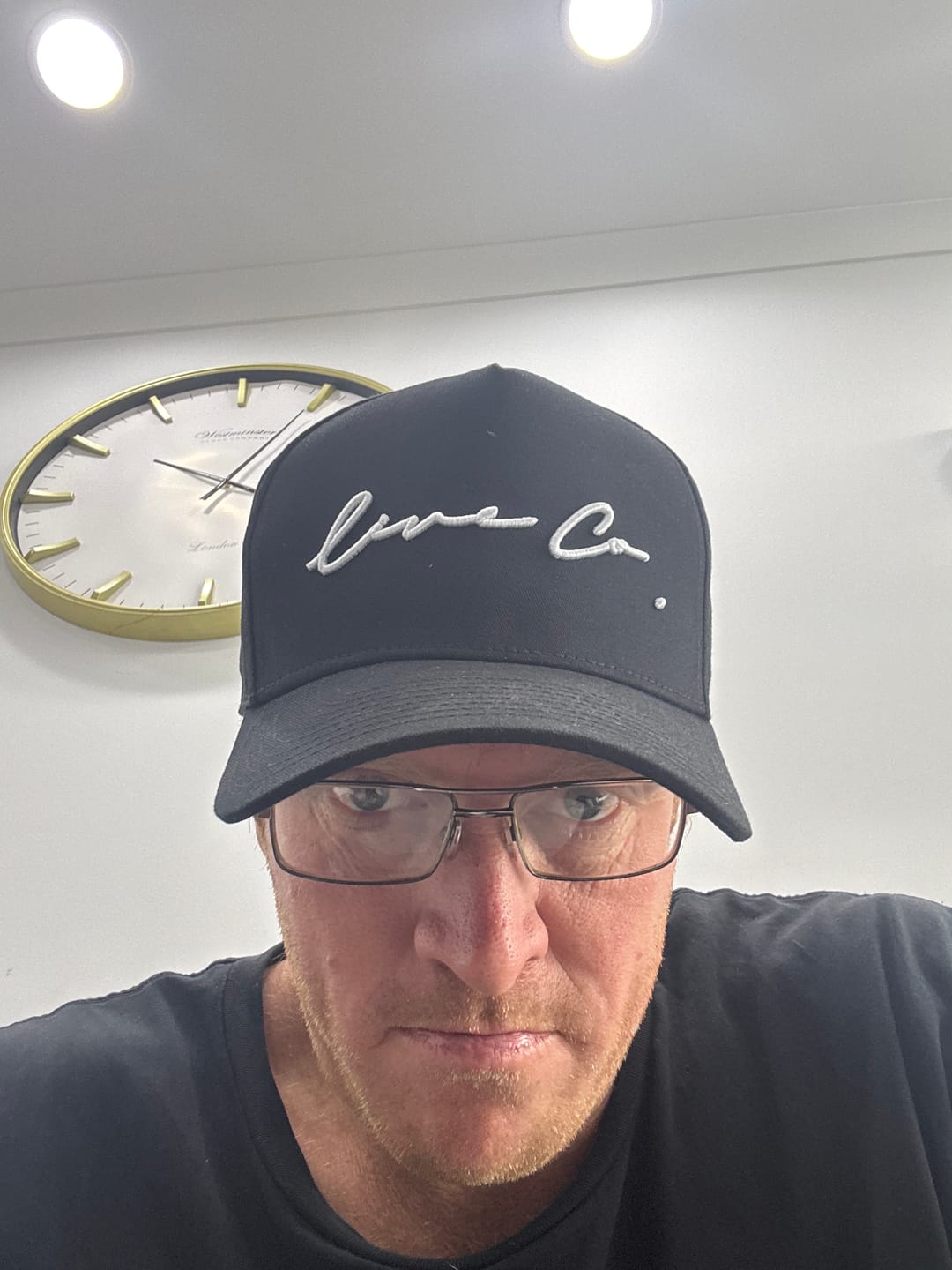 Customer photo review of Live Co. "Black Signature Series" A-Frame Snapback