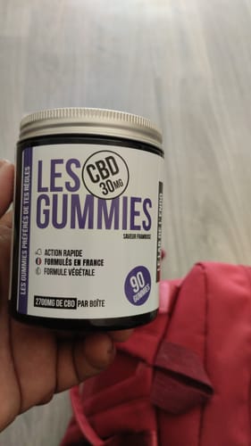Customer photo review of Gummies Premium CBD - 2700MG