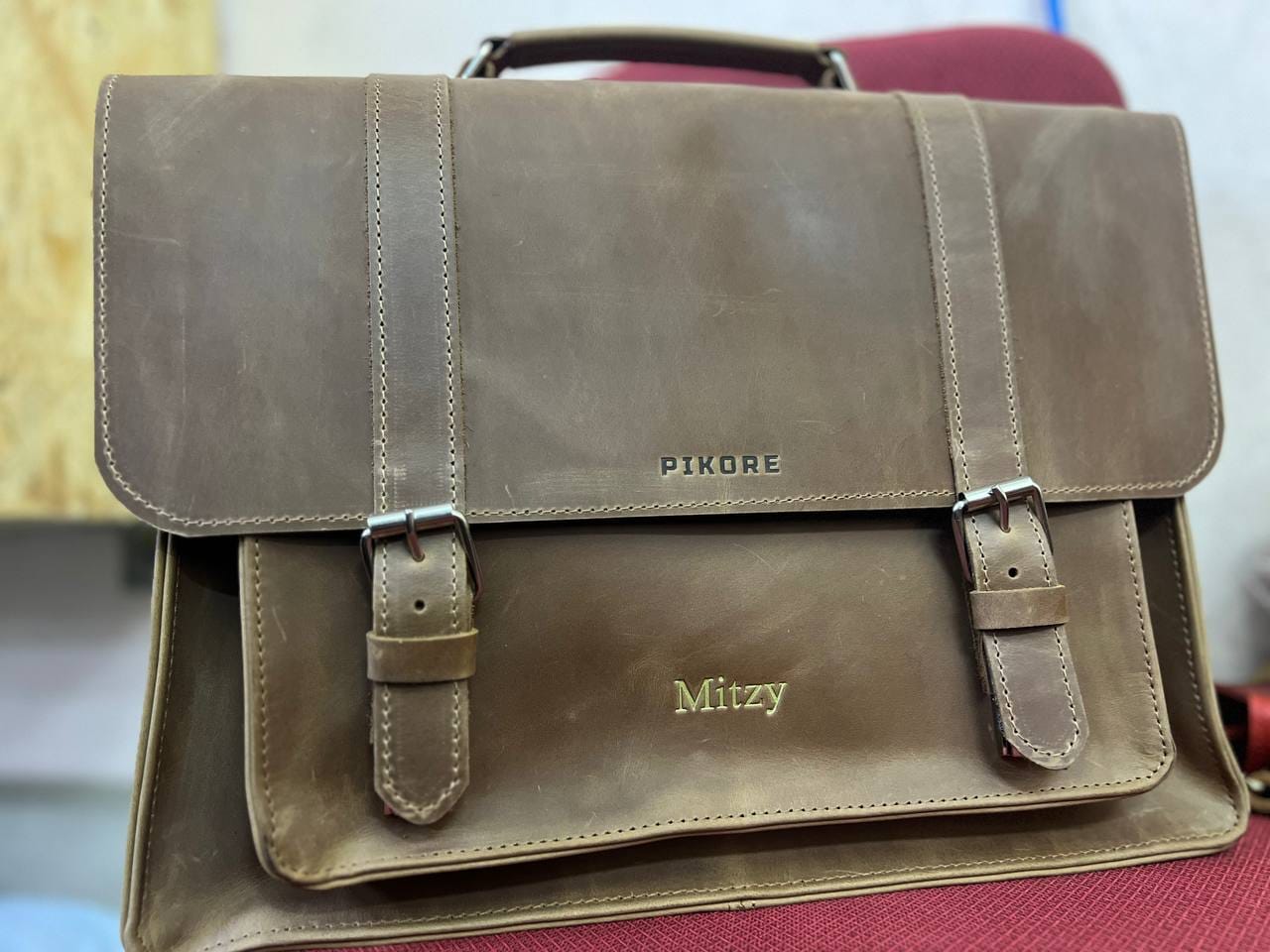 Customer photo review of Briefcase Bag