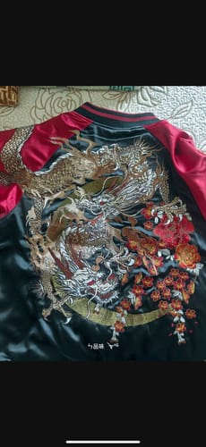 Customer photo review of Year of the Dragon Sukajan Souvenir Jacket