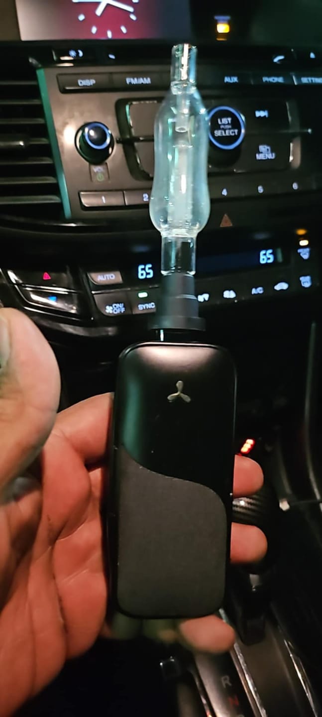 Customer photo review of Glass Water Bubbler + Silicone Adapter for all Legacy and X models