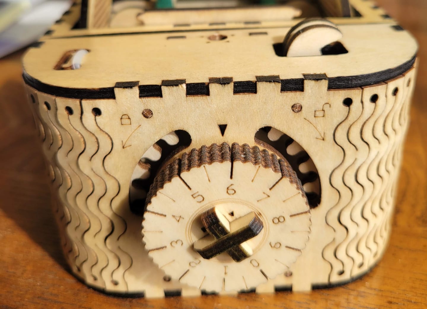 Customer photo review of Treasure box with numerical code