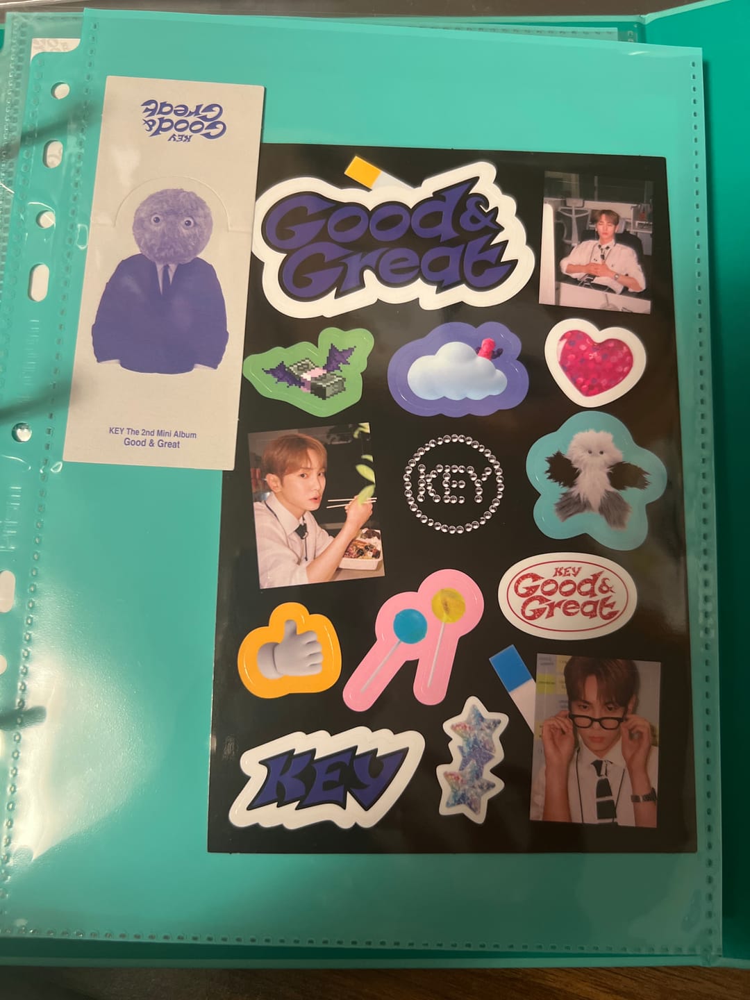 Customer photo review of Coloured Custom A5 1-Pocket Pages - Mini Poster