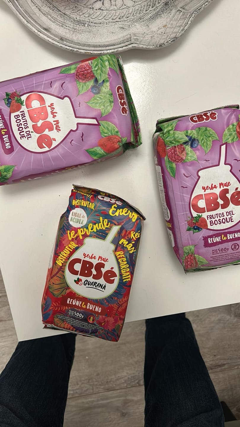 Customer photo review of Cbsé Energia Guarana - Yerba Maté 0,5 Kg