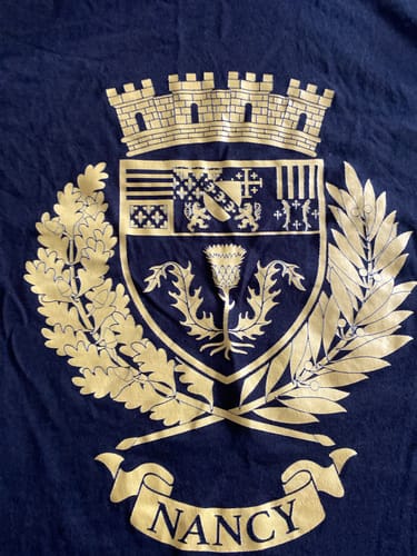 Customer photo review of T-shirt - Blason de Nancy