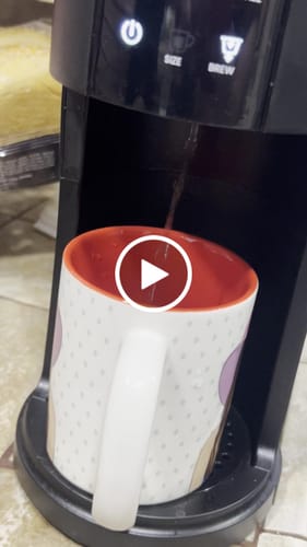 Customer video review of Single Serve Coffee Maker 5 Brew Sizes