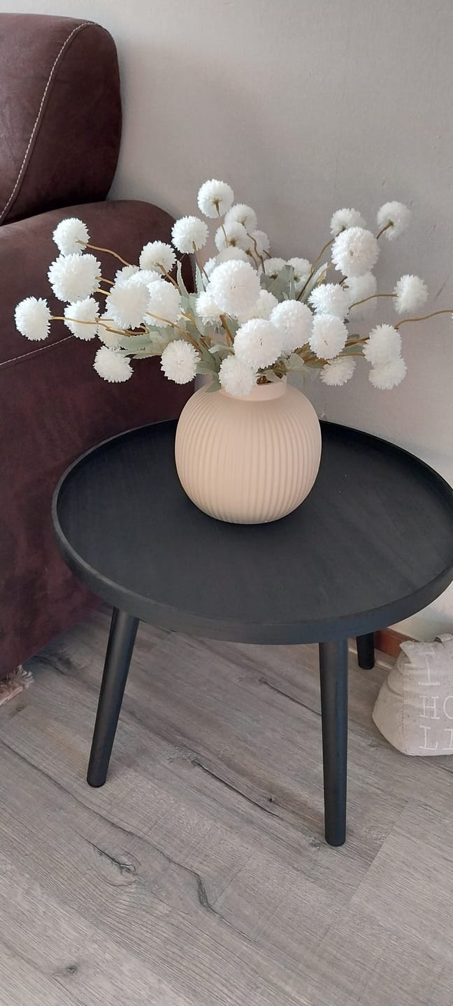 Customer photo review of Zijden Kiku Bloemen - Wit