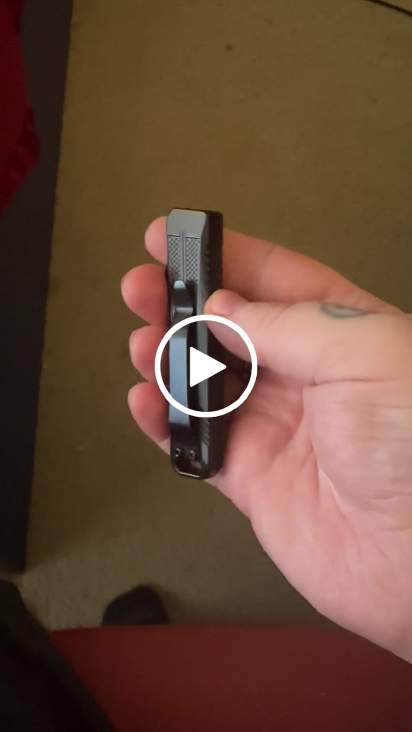 Customer video review of VT Mini Stinger OTF Knife