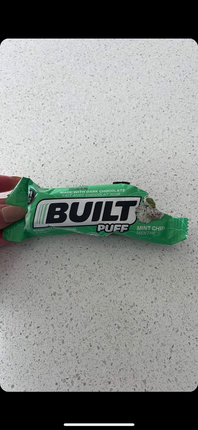Customer photo review of Built - Built Bar Puff 52g