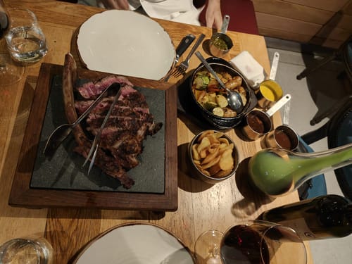 Customer photo review of Handgeschmiedetes Kochmesser - Ergonomic