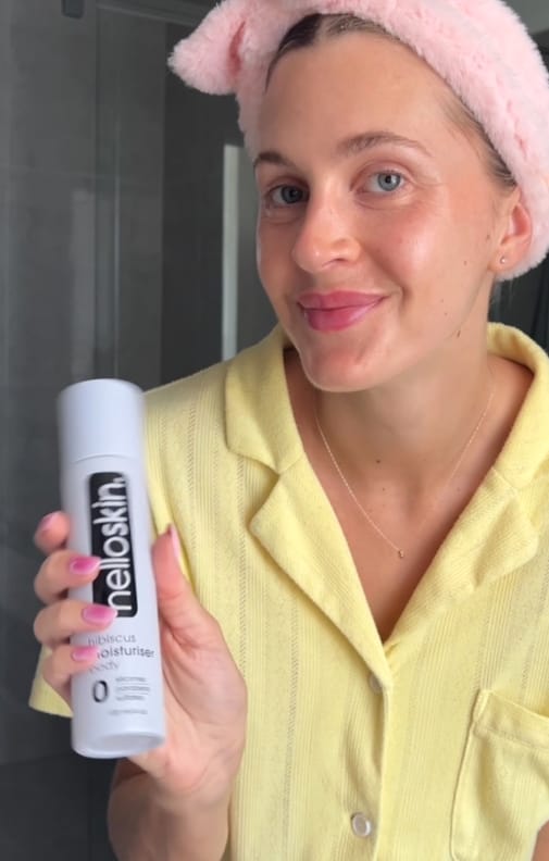 Customer photo review of Hibiscus Body Moisturiser (120ml)